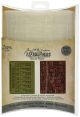 Sizzix Tim Holtz Texture Fades Alterations Collection Embossing Folders December Calendar And Holiday Words