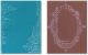 Sizzix Tim Holtz Texture Fades Alterations Collection Embossing Folders Fancy And Floral Frames Set