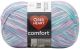 Red Heart Comfort Yarn White Violet and Mint Print 1 Pack of 1 Skein