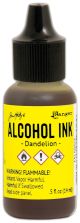 Ranger Tim Holtz Alcohol Ink .5oz Dandelion 1 Pack of 1 Piece