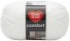 Red Heart Comfort Yarn White and Opal Shimmer 1 Pack of 1 Skein