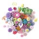 Buttons Galore Value Pack Spring Assorted Embellishments Dress It Up 50 Buttons