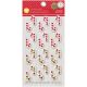 Wilton Icing Decorations 24 Per Pkg Candy Canes Dot Matrix