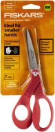 Fiskars Premier 7inch Bent Scissors Red Left Handed 1 Pack of 1 Piece
