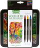 Crayola Signature Sketch and Detail Dual Tip Markers W Tin Assorted Colors 16 Per Pkg