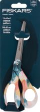 Fiskars Premier Bent Fashion Deco Scissors 8inch Abstract Painting 1 Pack of 1 Piece