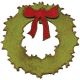 Sizzix Movers and Shapers Magnetic Die Set 2PK Mini Wreath and Bow By Tim Holtz 1 Pack 1 Piece