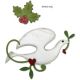 Sizzix Basic Grey Dove And Holly Bigz And Embosslits Dies