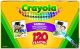 Crayola Crayons Non Peggable 120 Per Pkg 1 Pack of 3 Piece