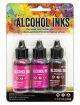 Ranger Tim Holtz Alcohol Ink .5oz 3 Per Pkg Pink Red Specturm
