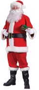 Fun World Plus Size Flannel Santa Suit X Large 50 54