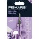 Fiskars Designer Folding Scissors 4 Inch Ultra Lilac 1 Pack of 1 Piece