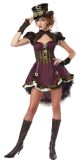 California Costumes Women s Steampunk Adult Burgundy Brown Small