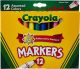 Crayola Assorted Broad Line Markers 12Pkg