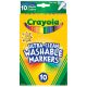 Crayola UltraClean Fine Line Washable MarkersClassic Colors 10Pkg