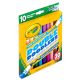 Crayola Dual Ended Washable Double Doodlers Markers 10 Per Pkg Assorted Colors