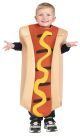 Fun World Unisex Hot Dog Toddler Costume Multicolor One Size
