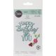 Sizzix Thinlits Dies By Jen Long 3/Per Pkg-Happy Birthday To You
