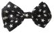 Halloween Wholesalers Bowtie Black and White Stars