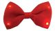Halloween Wholesalers Light Up LED Bowtie Red