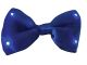 Halloween Wholesalers Light Up LED BowtieBlue