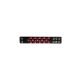 Halloween Wholesalers Black Red Check Tiles Wrist Band