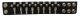 Halloween Wholesalers Wrist Band with Bullets Black