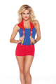 Rebel Suspenders Red and Blue