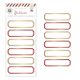 Yuletide Collection Christmas Foil Stickers Labels