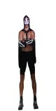 Halloween Wholesalers El Luchadeath Black Outfit. One size fits most.
