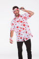 Halloween Wholesalers Zombie Mens Fancy Dress Costume Shirt