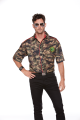 Halloween Wholesalers The Army Style Mens Shirt