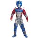 Disguise Transformers Muscle Optimus Prime Costume for Kids Medium 7to8 Blue and Red