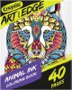 Crayola Art With Edge Animal Ink Doodle Activity Book Vol. 3 1 Pack of 1 Piece