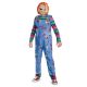 Disguise Chucky Costume for Kids Official Childs Play Chucky Costume Jumpsuit and Mask Outfit Size Large 10to12