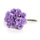 Ribbon Rose Bunch Lavender 0.5 Inch 12 Roses Per Bunch