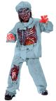 Fun World Boy s Zombie Doctor Child Costume Medium