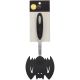 Wilton Halloween Large Bat Plastic Turner or Spatula with Silicone Handle 1 Pack of 1 Piece