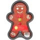 Wilton NonStick Christmas Gingerbread ManShaped Cookie Pan 11 x 8Inch