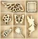 Themed Mini Wooden Flourishes Make A Wish