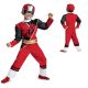 Boys Ranger Ninja Steel Toddler Muscle Costume Red Small 2T