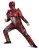 Men inch S Ranger Movie Muscle Adult Costume Red X Large 42 46