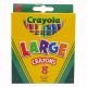 Crayola Large Crayons Tuck Box 1 Pack of 8 Pieces