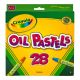 Crayola Oil Pastels 28 Per Pkg 1 Pack of 12 Piece