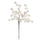 White Berry Picks with Ice 13 inches