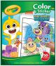 Crayola Color N Sticker Pages Baby Shark 1 Pack of 1 Piece