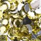 John Bead Acrylic Round Flat Back Rhinestones 12mm ss50 Yellow 400pcsBag