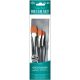 Royal Brush Gold Taklon Glaze and Wash Value Pack Brush Set