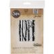Sizzix Texture Fades A2 Embossing Folder Birch Tre 1 Pack