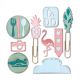 Sizzix Planner Page Icons Thinlits Die 1 Pack 9 Piece